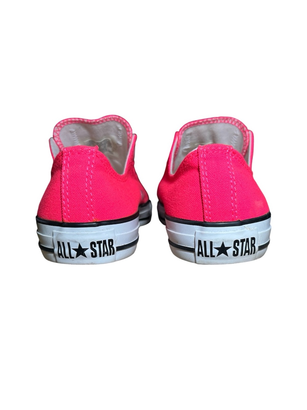 Converse Hot Pink Low Top Sneakers - Picture 3 of 4